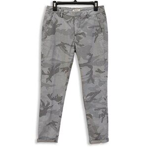Dondup | Gaubert Limited Edition $386 Mens Luxury Grey Camo Trousers | 32